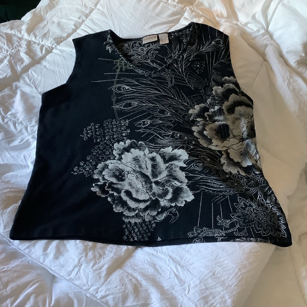 Chicos cotton tank top